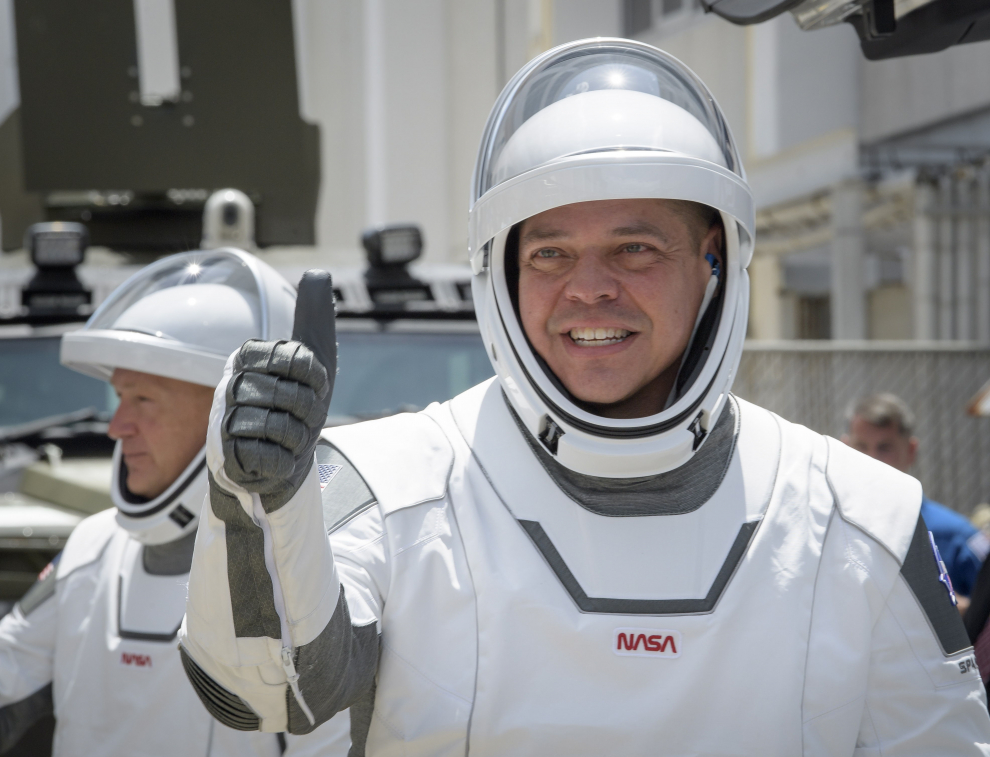 SpaceX Demo-2 Crew Walkout