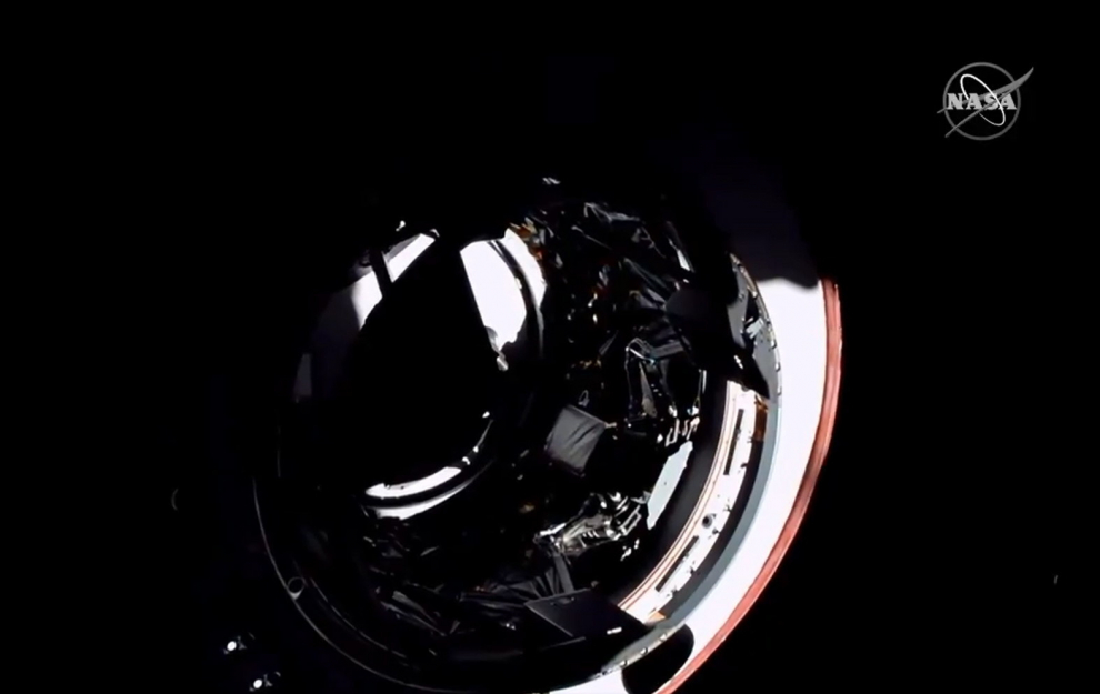 Vuelo y llegada del SpaceX a EEI.
