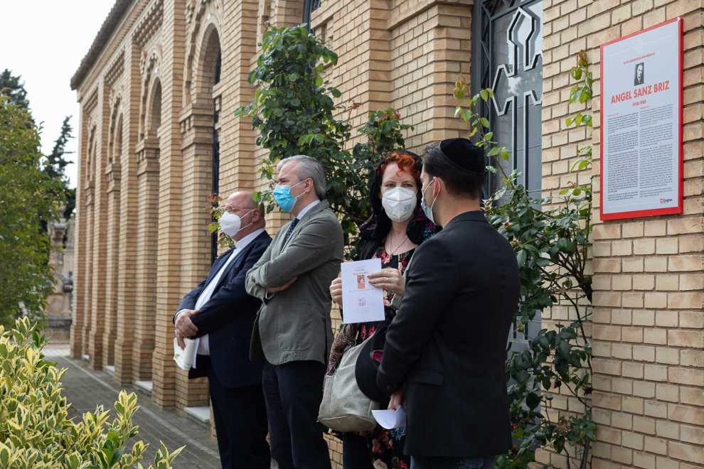 Homenaje a Ángel Sanz Briz en Zaragoza