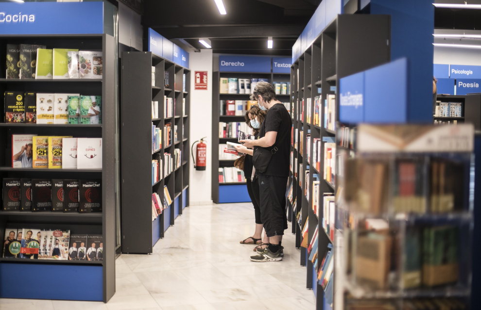Celebración del Día del Libro, Librería General de Zaragoza
