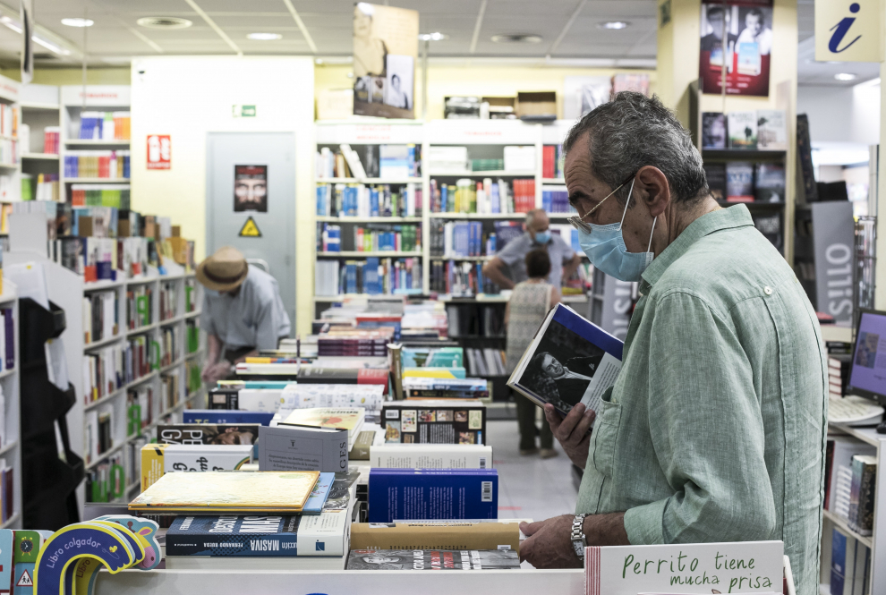 Celebración del Día del Libro, Librería París de Zaragoza
