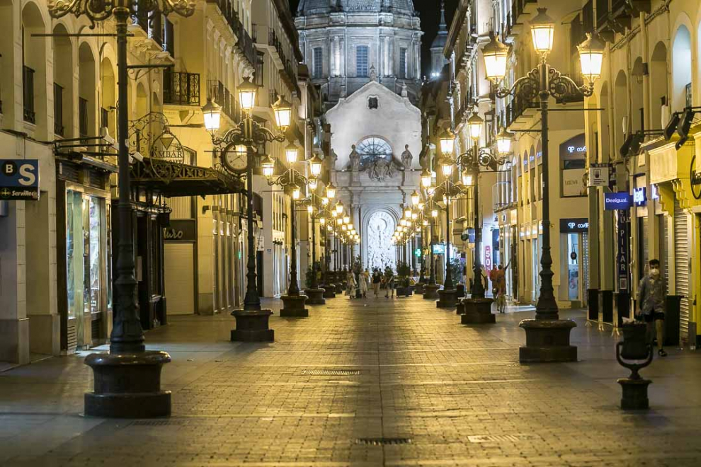 Cierre de la hostelería a medianoche en Zaragoza