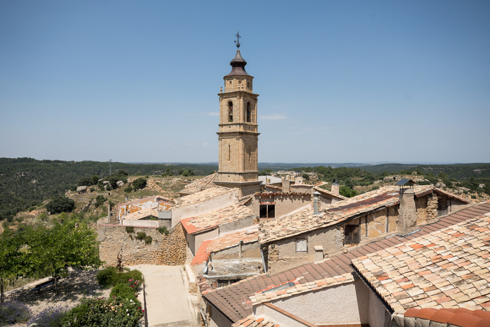 Foto de Fórnoles, municipio de la comarca del Matarraña