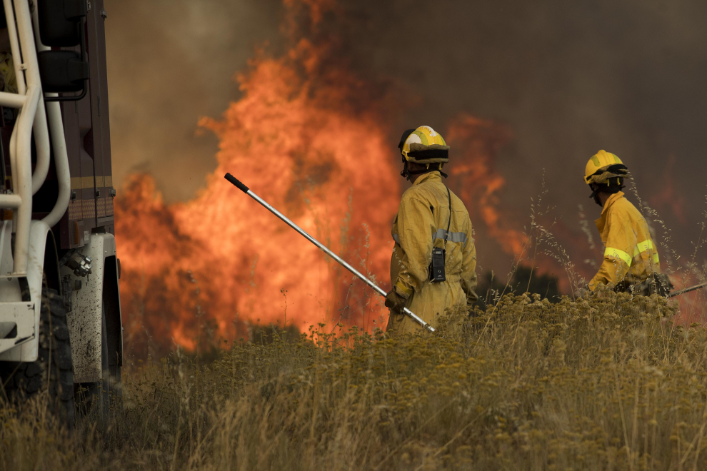 Incendio en Fuendetodos.