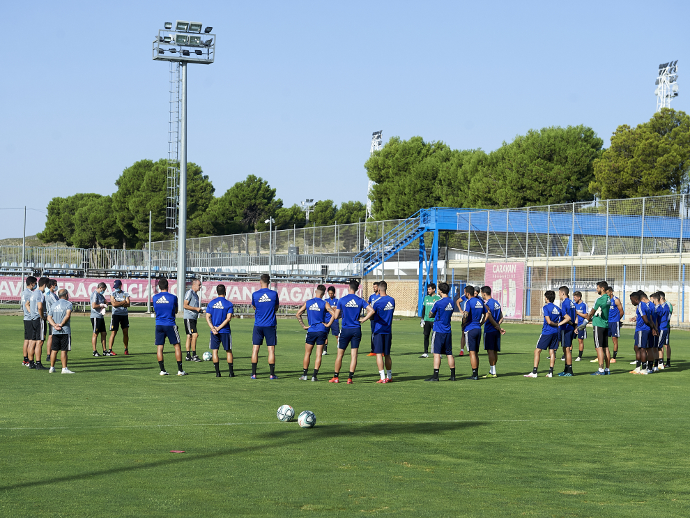 Entrenamiento del Real Zaragoza