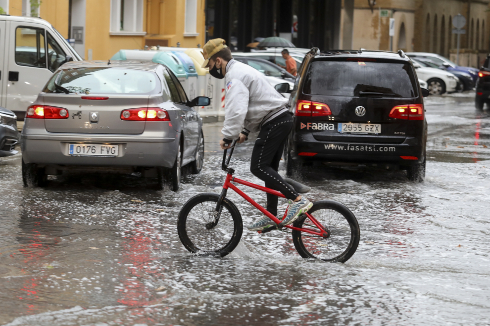 Lluvia en Huesca /18-9-2020 / Foto Rafael Gobantes [[[FOTOGRAFOS]]]