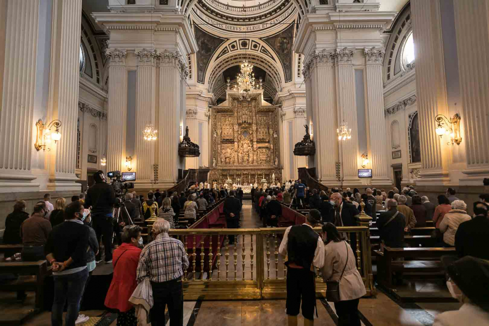 Misa Pontifical en el Pilar el 12 de octubre de 2020