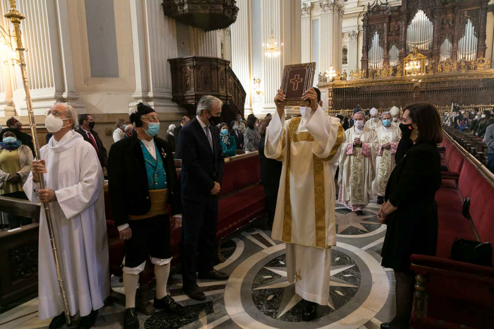 Misa Pontifical en el Pilar el 12 de octubre de 2020
