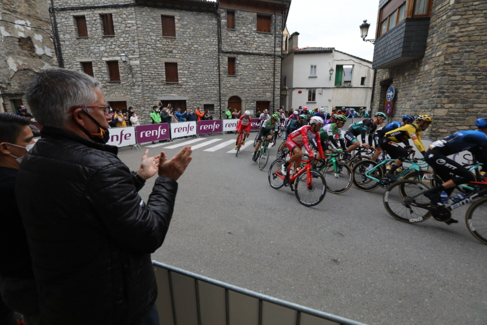 Foto de la sexta etapa de la Vuelta a España entre Biescas y Formigal