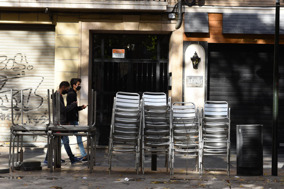 Fotos De Bares Y Terrazas De Zaragoza En El Primer Día De La Entrada