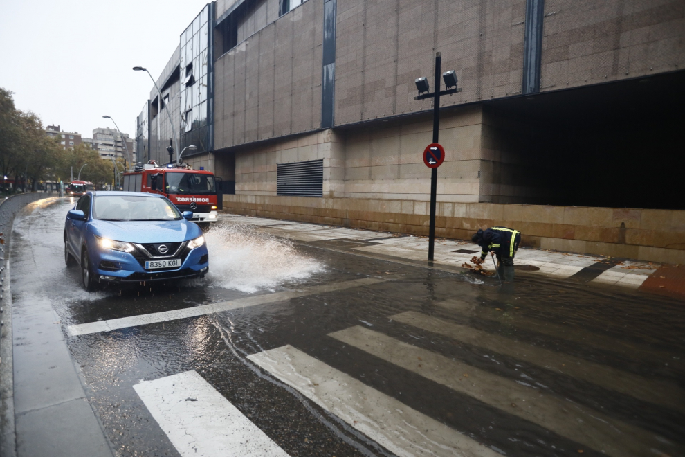 La DANA Deja Lluvias Torrenciales En Zaragoza