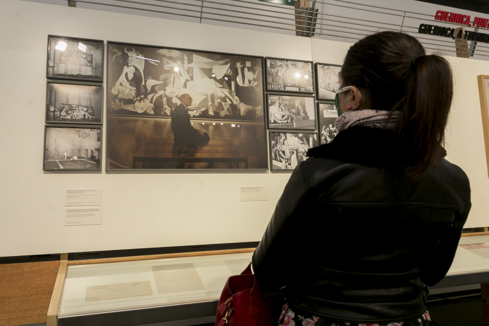 La historia del 'Guernica' de Picasso llega a Huesca.