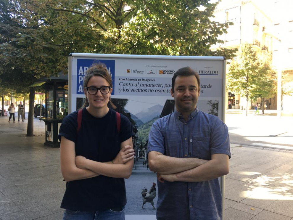 Laura Uranga y Pablo Ferrer, dos años de recorrido por los 731 pueblos de Aragón.