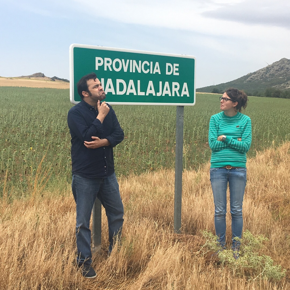 Laura Uranga y Pablo Ferrer, dos años de recorrido por los 731 pueblos de Aragón.