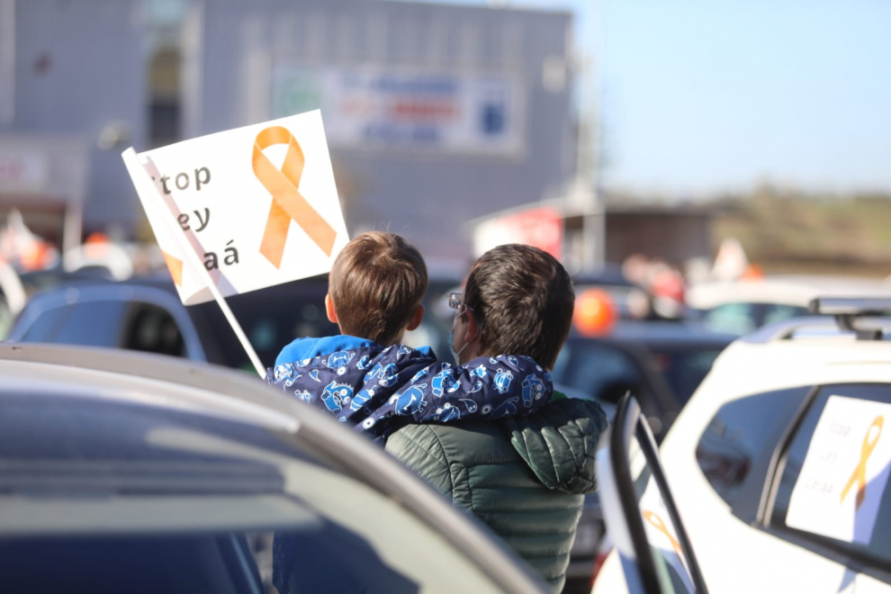 La concertada toma las calles para protestar contra la ley Celaá