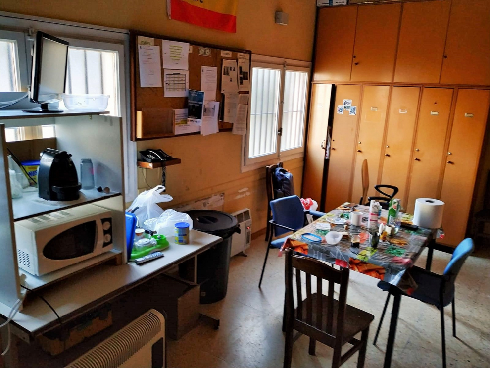 Una imagen del cuartel de la Policía Local de Tarazona.