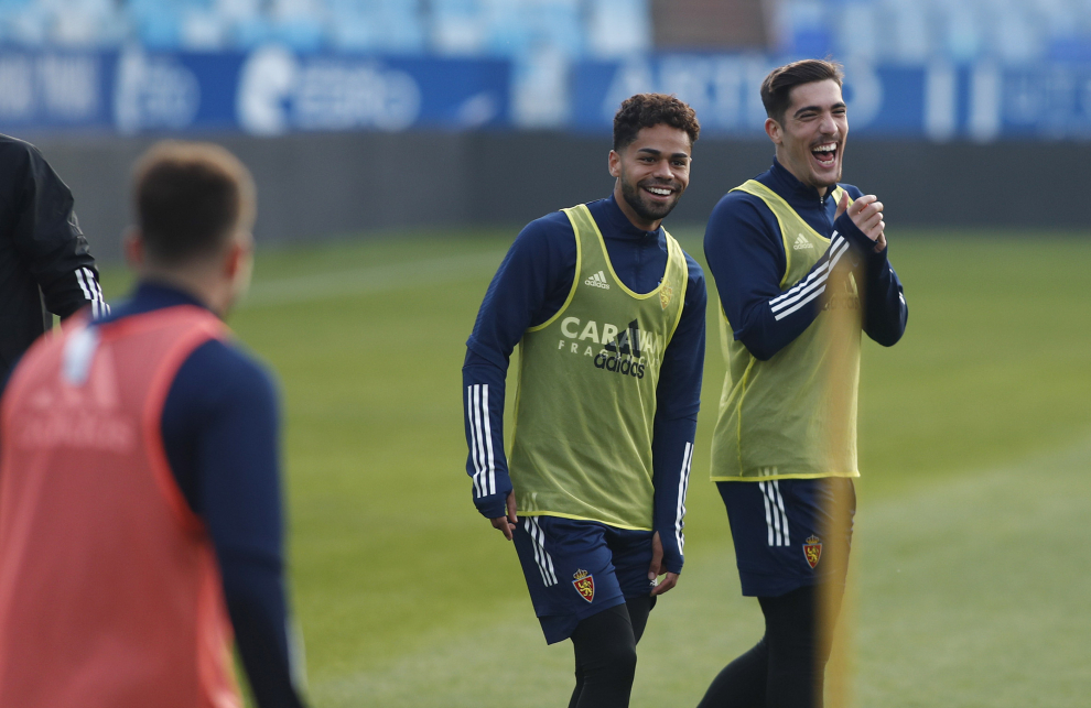 Entrenamiento del Real Zaragoza