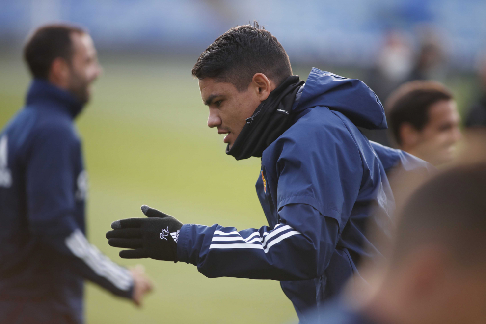Entrenamiento del Real Zaragoza