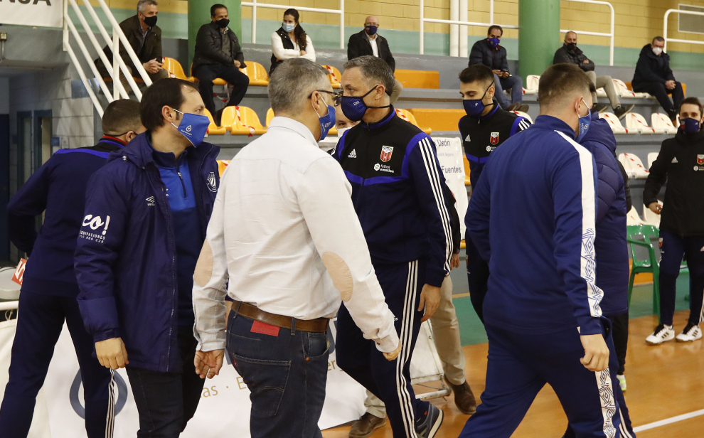 El Fútbol Emotion Zaragoza visitaba al Full Energía Zaragoza en el Pabellón de La Granja en los dieciseisavos de final de la Copa del Rey.