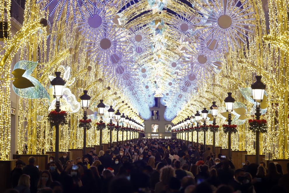 Encendido de la luces de Navidad en Málaga