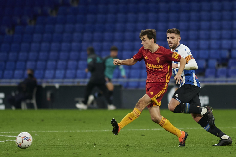 Partido Espanyol - Real Zaragoza en imágenes