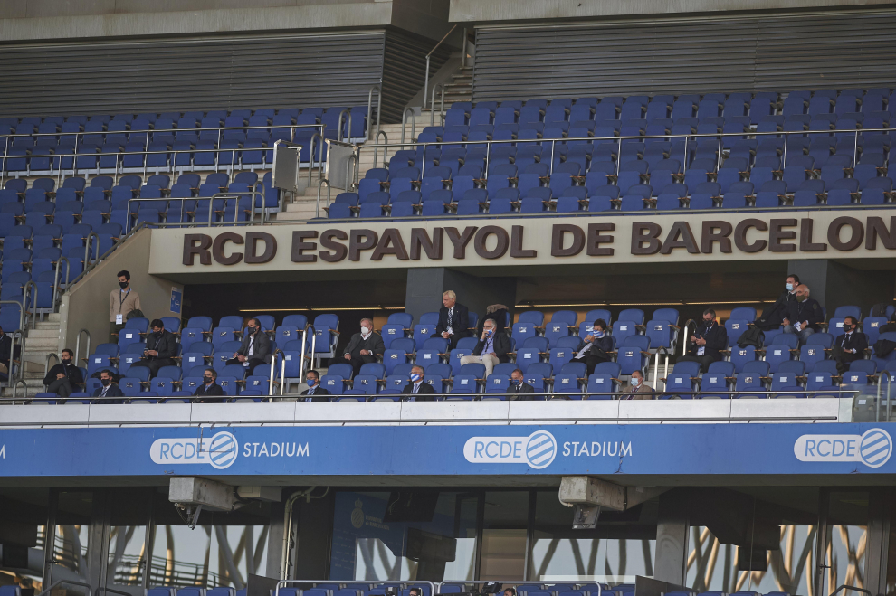 Partido Espanyol - Real Zaragoza en imágenes