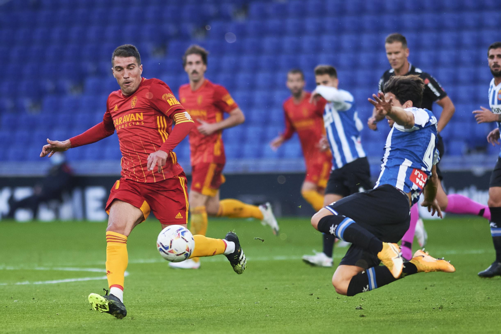 Partido Espanyol - Real Zaragoza en imágenes