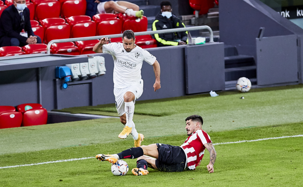 PARTIDO DE LA LIGA SANTANDER ENTRE EL ATHLETIC Y EL HUESCA EN SAN MAMES