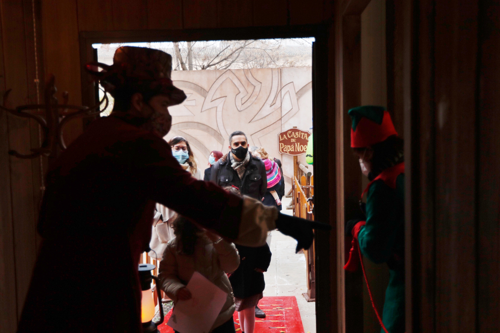 Papá Noel abre las puertas de su casa de Laponia en Zaragoza