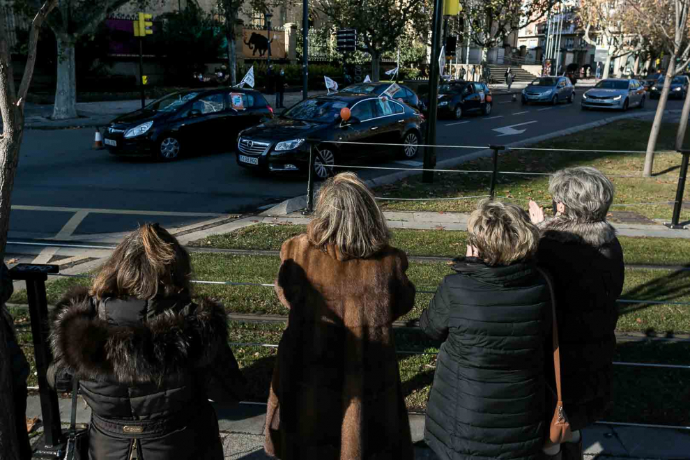 Nueva protesta de la concertada en coches contra la ley Celáa