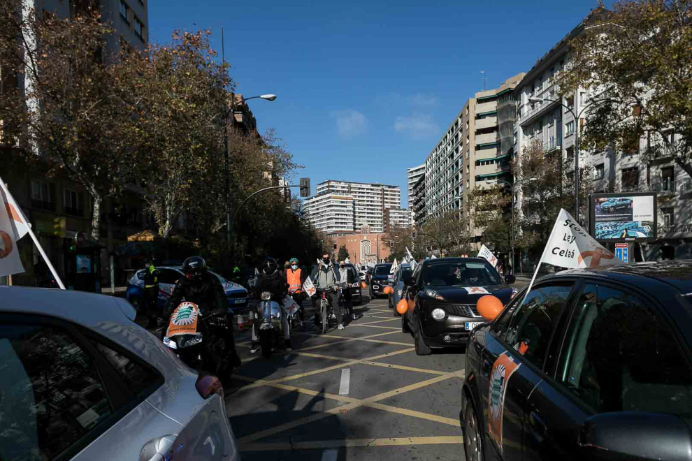 Nueva protesta de la concertada en coches contra la ley Celáa