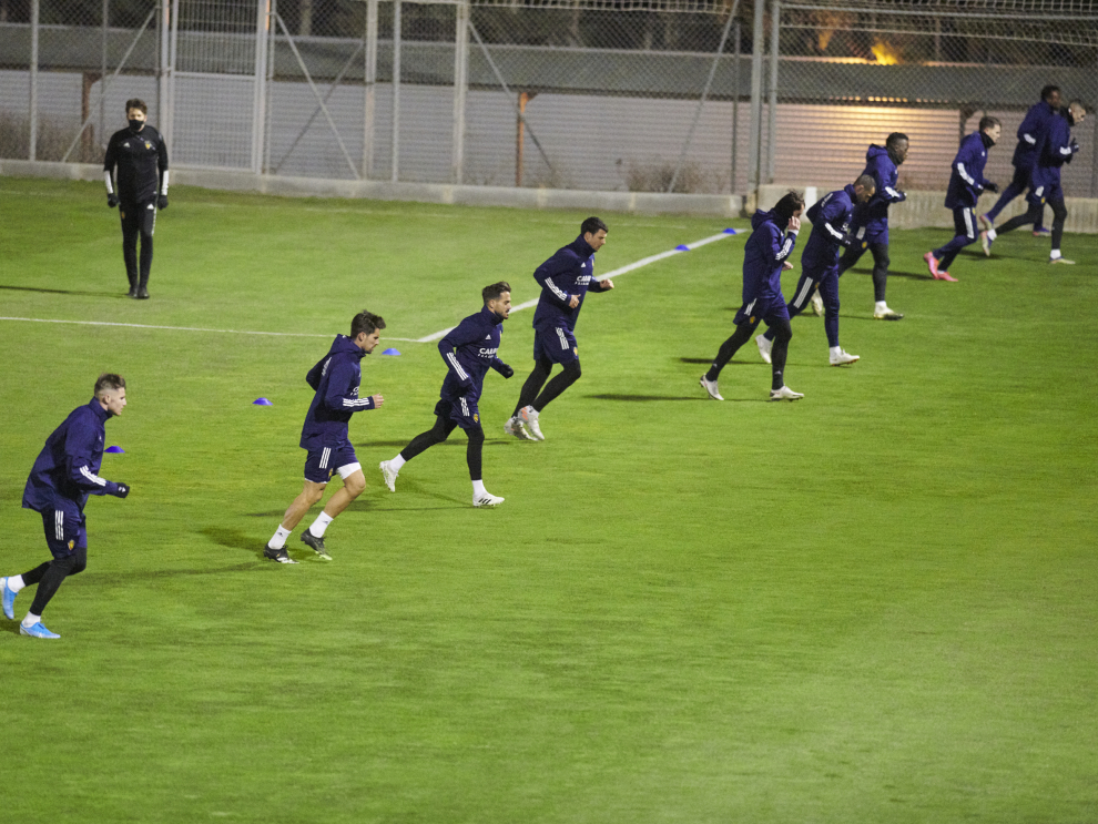 Entrenamiento del Real Zaragoza