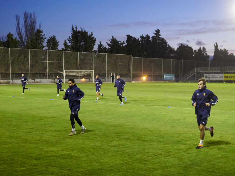 Entrenamiento del Real Zaragoza