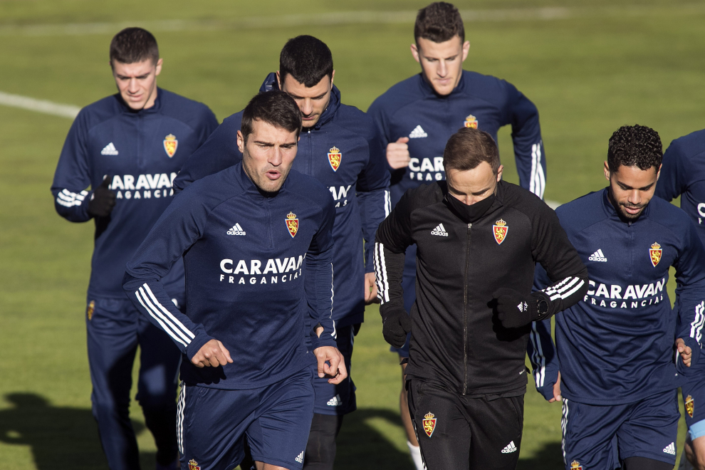 Entrenamiento del Real Zaragoza