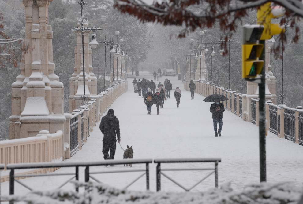 Nevada en Teruel por la borrasca Filomena/2021-01-07/ Foto: Jorge Escudero[[[FOTOGRAFOS]]]