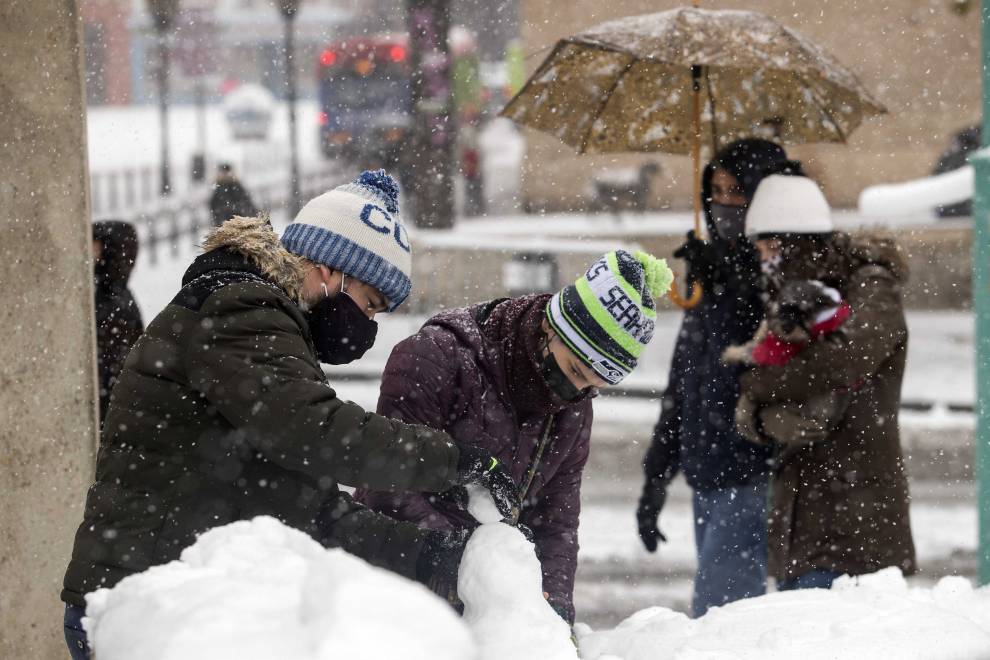 cosas divertidas nieve
