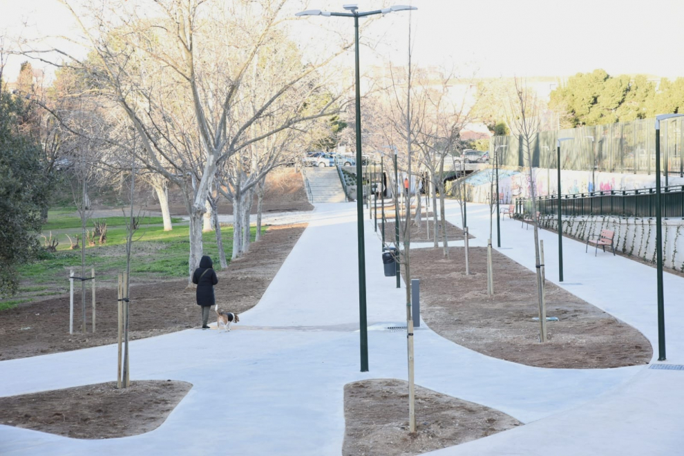 Reapertura del parque Torre Ramona en Zaragoza