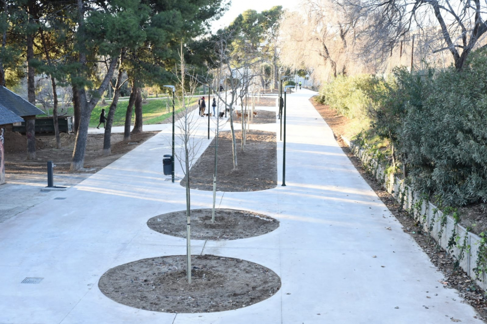 Reapertura del parque Torre Ramona en Zaragoza