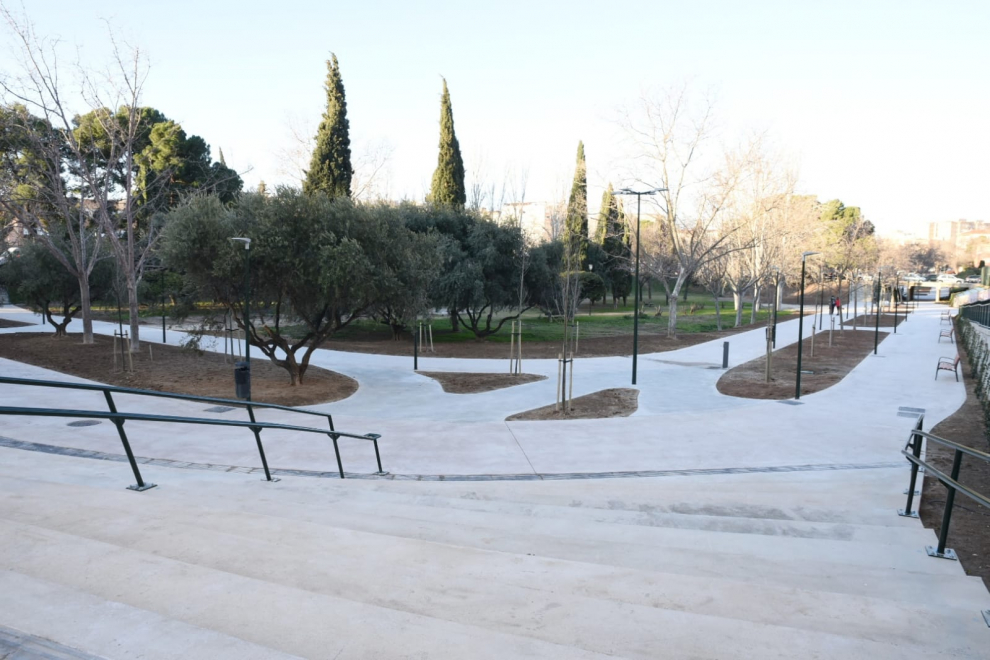 Reapertura del parque Torre Ramona en Zaragoza