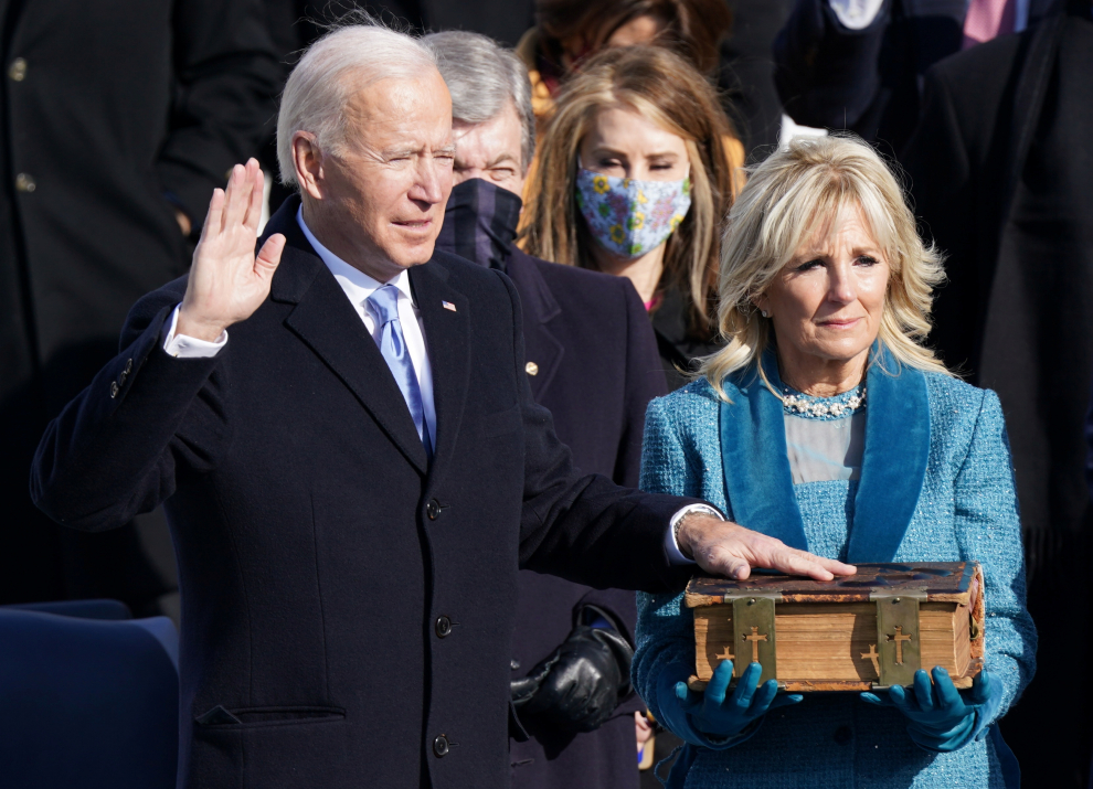 Toma de posesión de Joe Biden como presidente de Estados Unidos