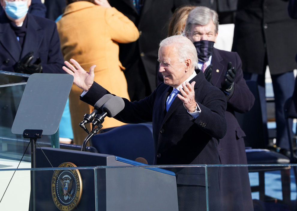 Toma de posesión de Joe Biden como presidente de Estados Unidos