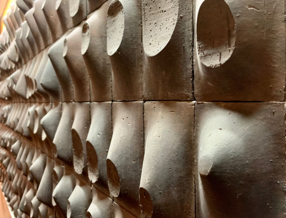 Mural del 78, de autor desconocido, situado en el 120-124 del Coso.