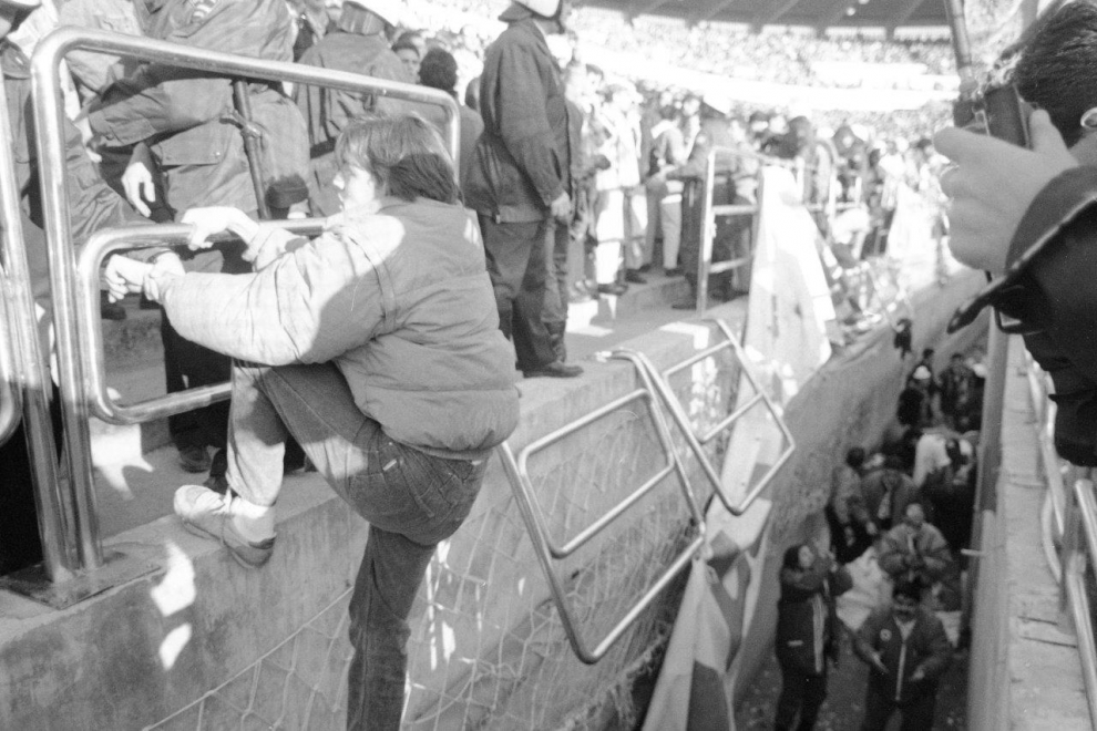 27 años desde la goleada del Real Zaragoza al Barcelona que casi acaba en tragedia