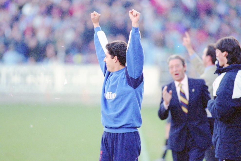 27 años desde la goleada del Real Zaragoza al Barcelona que casi acaba en tragedia