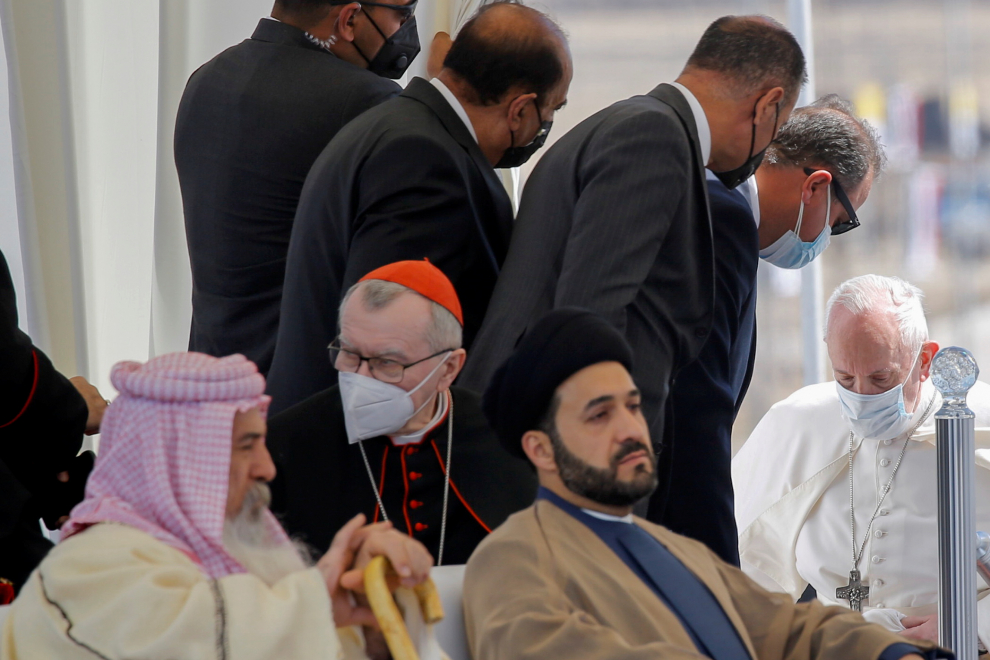 Pope Francis visits Ur during his historic tour in Iraq