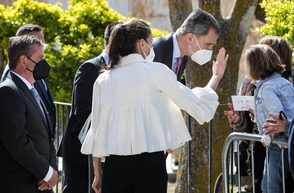 Los Reyes visitan Fuendetodos en el 275 aniversario del nacimiento de Goya