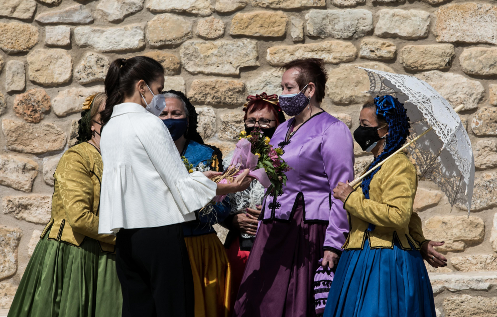 Los Reyes visitan Fuendetodos en el 275 aniversario del nacimiento de Goya