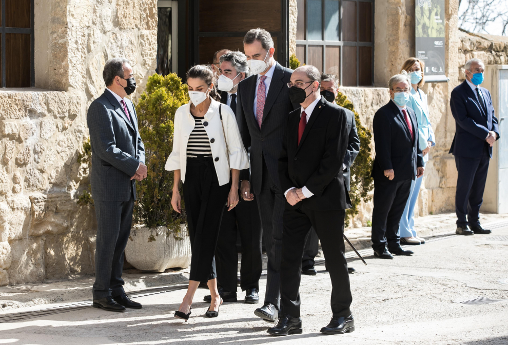 Los Reyes visitan Fuendetodos en el 275 aniversario del nacimiento de Goya