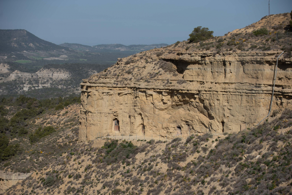 Cuevas de San Caprasio, en Farlete.