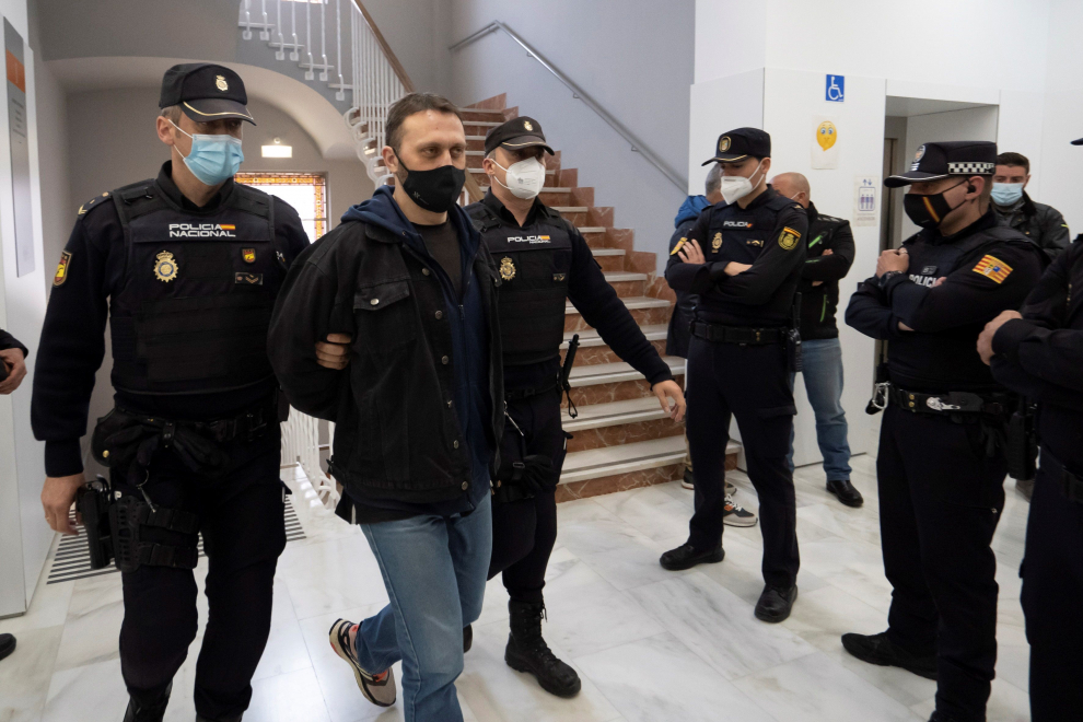 Tercera jornada del juicio de Igor el Ruso en Teruel